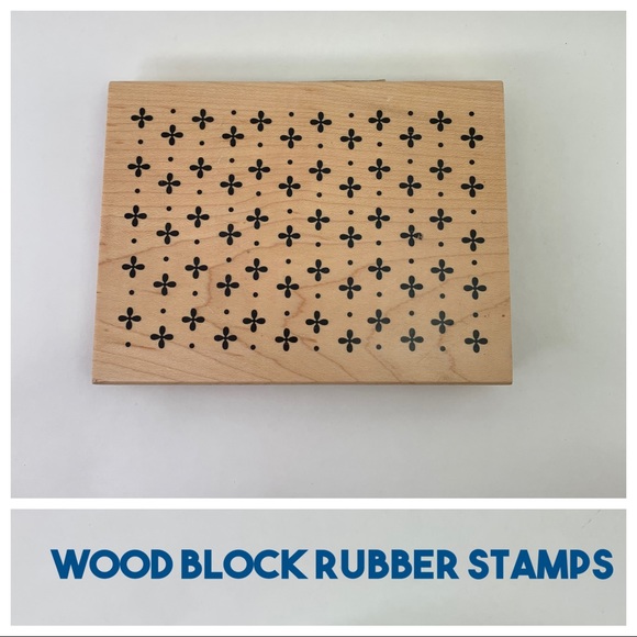 inkadinkado Other - {3/$25} NEW rubber stamp repeating pattern NWT